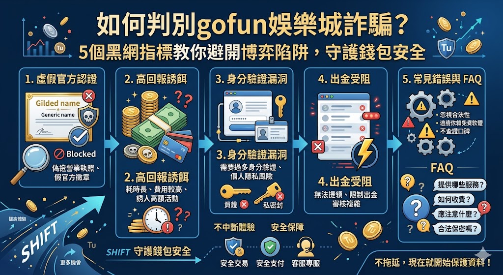 如何判別gofun娛樂城詐騙?5個黑網指標教你避開博弈陷阱,守護錢包安全