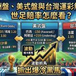 世足賠率怎麼看?教你從賠率波動中抓出爆冷黑馬