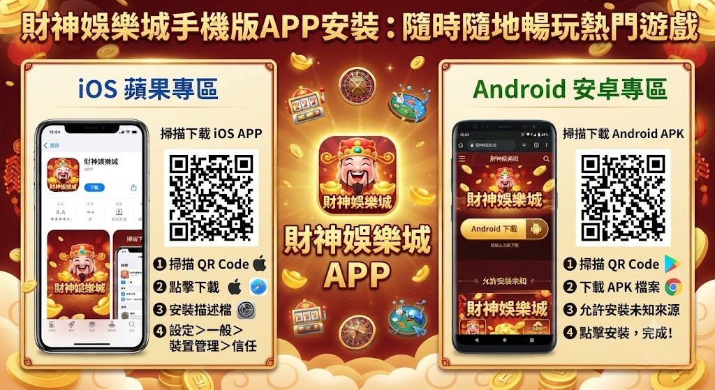 手機版APP安裝:隨時隨地暢玩熱門遊戲