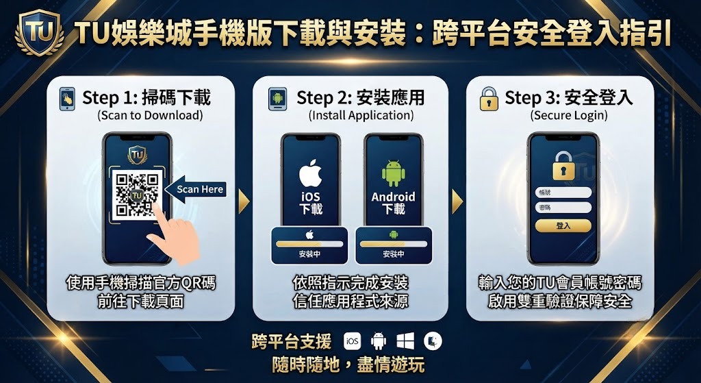 TU娛樂城手機版下載與安裝：跨平台安全登入指引